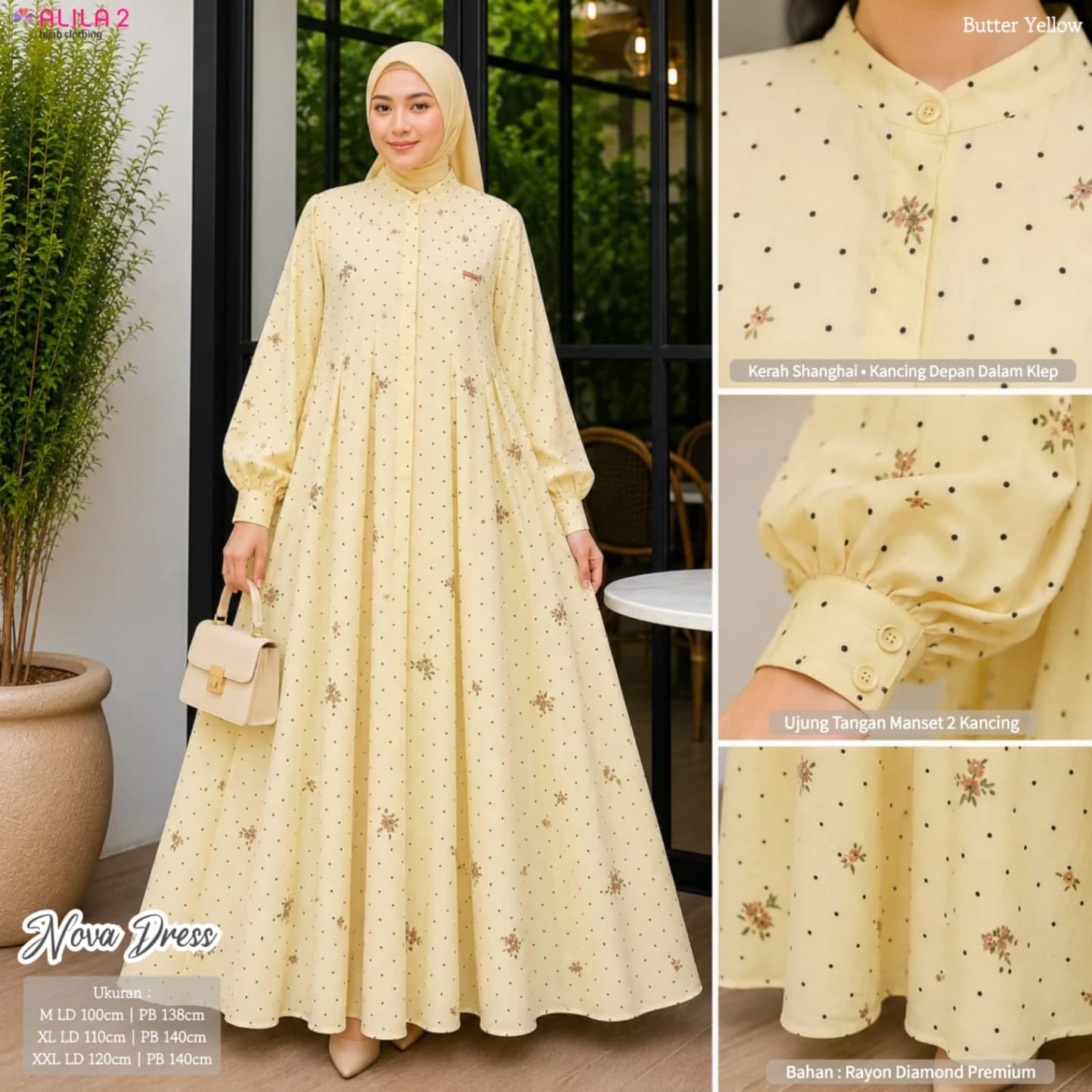 Nova Dress - Gamis
