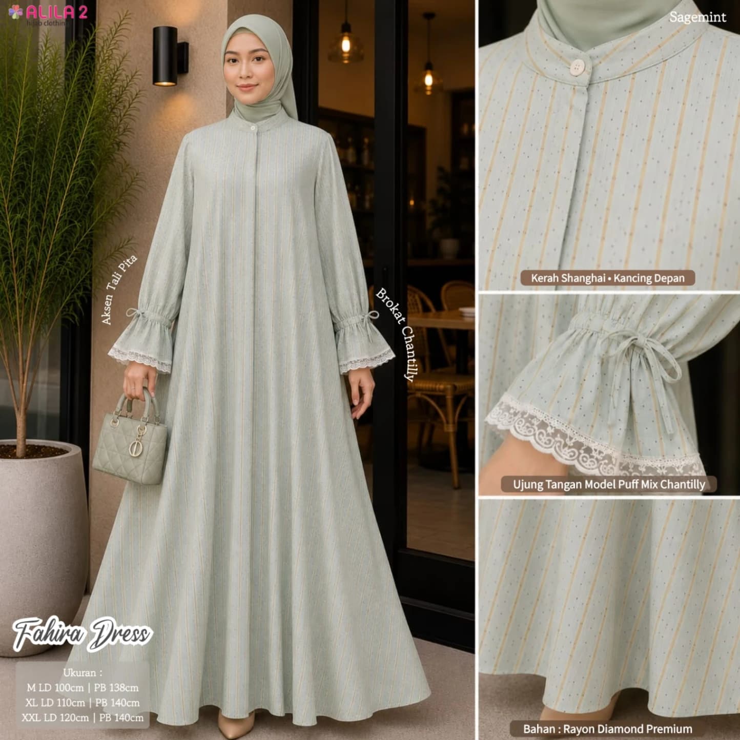 Fahira Dress - Gamis