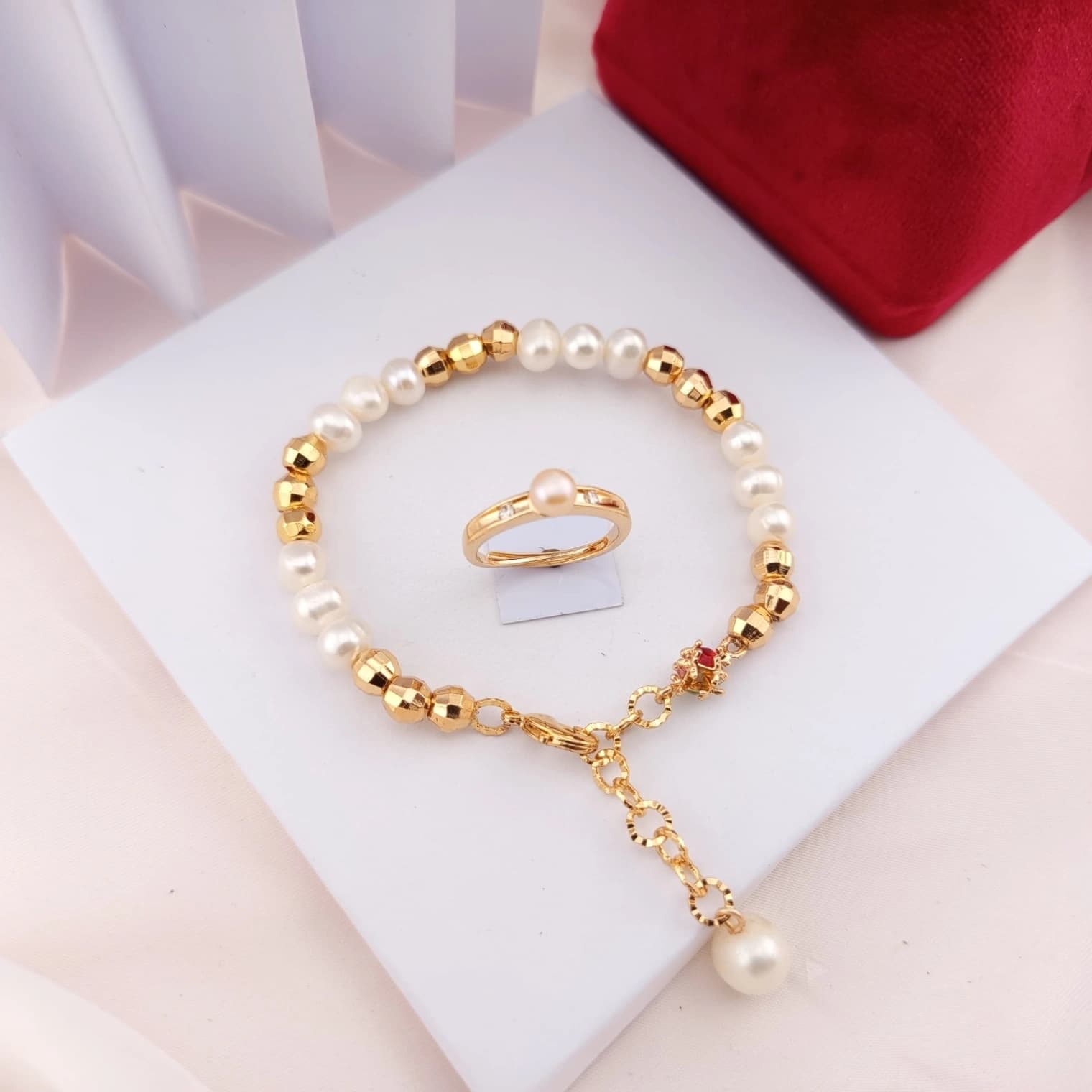 Set gelang cincin - Perhiasan Mutiara